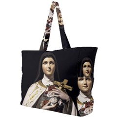 Virgin Mary Sculpture Dark Scene Simple Shoulder Bag by dflcprintsclothing