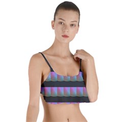 Digital Illusion Layered Top Bikini Top  by Sparkle