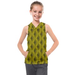 Digital Illusion Kids  Sleeveless Hoodie by Sparkle