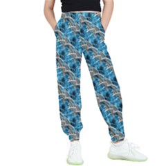 Abstract Illusion Kids  Elastic Waist Pants by Sparkle