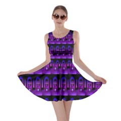 Violet Retro Skater Dress by Sparkle