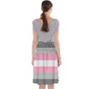 Demigirl Pride Flag LGBTQ Midi Beach Skirt View2