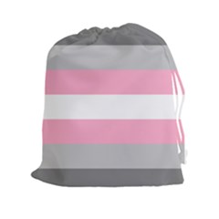 Demigirl Pride Flag Lgbtq Drawstring Pouch (2xl) by lgbtnation