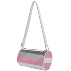 Demigirl Pride Flag Lgbtq Mini Cylinder Bag by lgbtnation