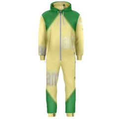 Jamaica, Jamaica  Hooded Jumpsuit (men)  by Janetaudreywilson