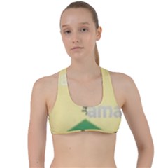 Jamaica, Jamaica  Criss Cross Racerback Sports Bra by Janetaudreywilson