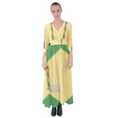 Jamaica, Jamaica  Button Up Maxi Dress