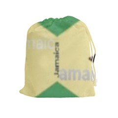 Jamaica, Jamaica  Drawstring Pouch (xl) by Janetaudreywilson