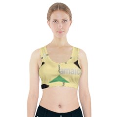 Jamaica, Jamaica  Sports Bra With Pocket by Janetaudreywilson