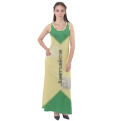 Jamaica, Jamaica  Sleeveless Velour Maxi Dress