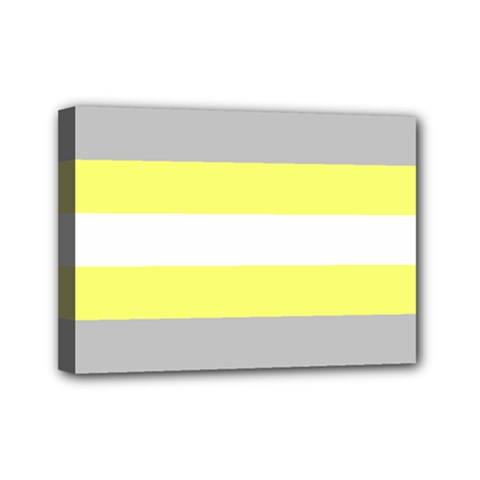 Deminonbinary Pride Flag Lgbtq Mini Canvas 7  X 5  (stretched) by lgbtnation