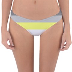 Deminonbinary Pride Flag Lgbtq Reversible Hipster Bikini Bottoms by lgbtnation