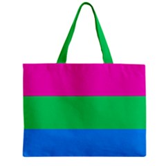 Polysexual Pride Flag Lgbtq Zipper Mini Tote Bag by lgbtnation