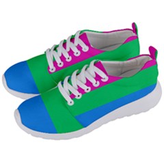 Polysexual Pride Flag Lgbtq Men s Lightweight Sports Shoes by lgbtnation