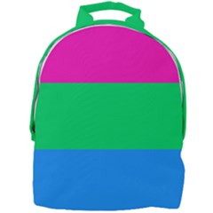 Polysexual Pride Flag Lgbtq Mini Full Print Backpack by lgbtnation
