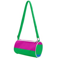 Polysexual Pride Flag Lgbtq Mini Cylinder Bag by lgbtnation