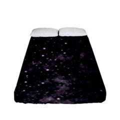 Pink Gray Galaxy Fitted Sheet (full/ Double Size)