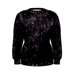 Pink Gray Galaxy Women s Sweatshirt by Dazzleway