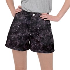 Pink Gray Galaxy Ripstop Shorts