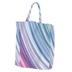 Rainbow Stripes Giant Grocery Tote by Dazzleway