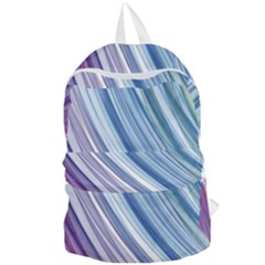 Rainbow stripes Foldable Lightweight Backpack