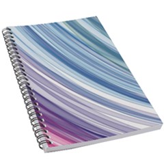 Rainbow stripes 5.5  x 8.5  Notebook
