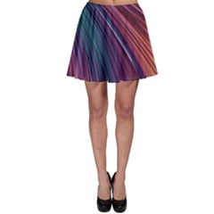 Metallic rainbow Skater Skirt