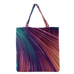 Metallic rainbow Grocery Tote Bag