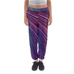 Metallic rainbow Women s Jogger Sweatpants