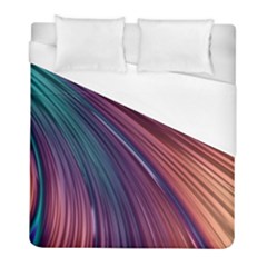 Metallic rainbow Duvet Cover (Full/ Double Size)