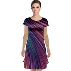 Metallic rainbow Cap Sleeve Nightdress