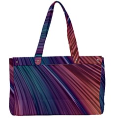 Metallic rainbow Canvas Work Bag