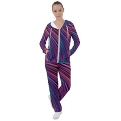 Metallic rainbow Women s Tracksuit