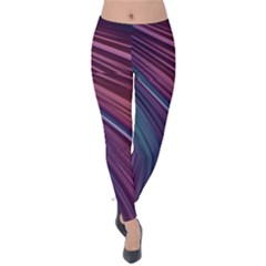 Metallic rainbow Velvet Leggings