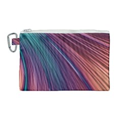 Metallic rainbow Canvas Cosmetic Bag (Large)