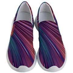 Metallic rainbow Women s Lightweight Slip Ons