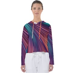 Metallic rainbow Women s Slouchy Sweat