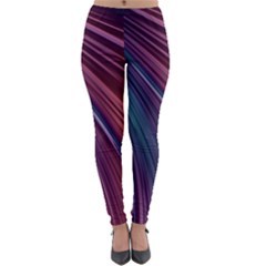 Metallic rainbow Lightweight Velour Leggings