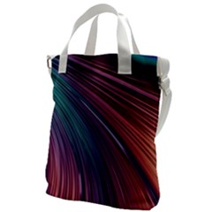 Metallic rainbow Canvas Messenger Bag