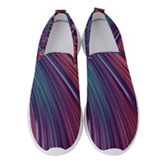 Metallic rainbow Women s Slip On Sneakers