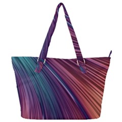 Metallic rainbow Full Print Shoulder Bag