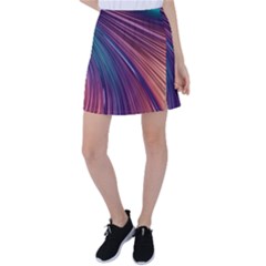 Metallic rainbow Tennis Skirt