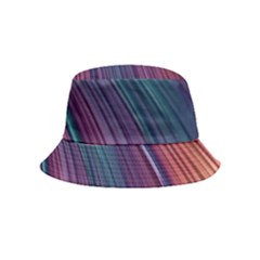 Metallic rainbow Bucket Hat (Kids)