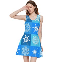 Snowflakes Inside Out Racerback Dress by Sobalvarro