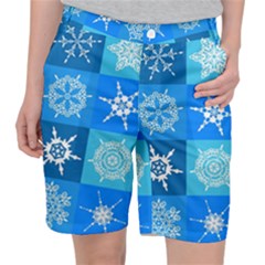 Snowflakes Pocket Shorts