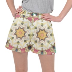 Cute Kaleidoscope Ripstop Shorts by Dazzleway