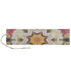 Cute Kaleidoscope Roll Up Canvas Pencil Holder (l) by Dazzleway