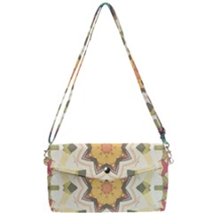 Cute Kaleidoscope Removable Strap Clutch Bag by Dazzleway
