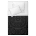 Black and gray Duvet Cover (Single Size) View1