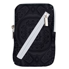 Black And Gray Belt Pouch Bag (small) by Dazzleway